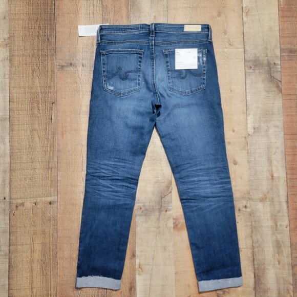 AG Adriano Goldschmied The Prima Roll Up Cigarette Roll-Up Denim Jeans - Picture 10 of 15